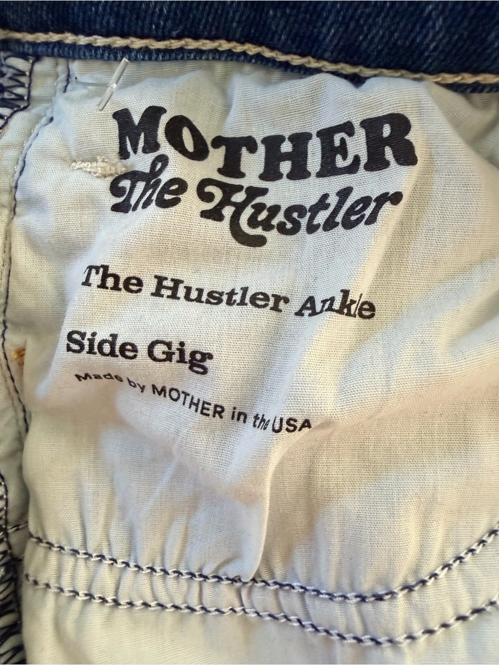 Mother - The Hustler Ankle Jeans - Size 28 - Side Gig Wash - 27” inseam - Picture 5 of 13